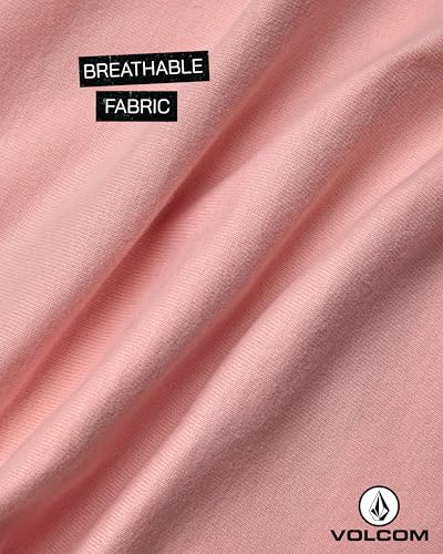 Image of Volcom Girls Shirts - Casual Crewneck Short Sleeve Graphic Tee Trendy Tops - Breathable Girls Summer Clothes