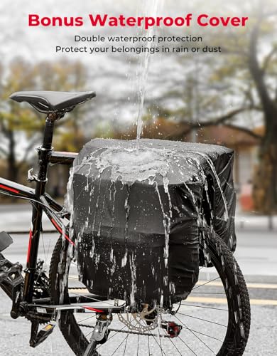 KEMIMOTO 34L Waterproof Bike Panniers