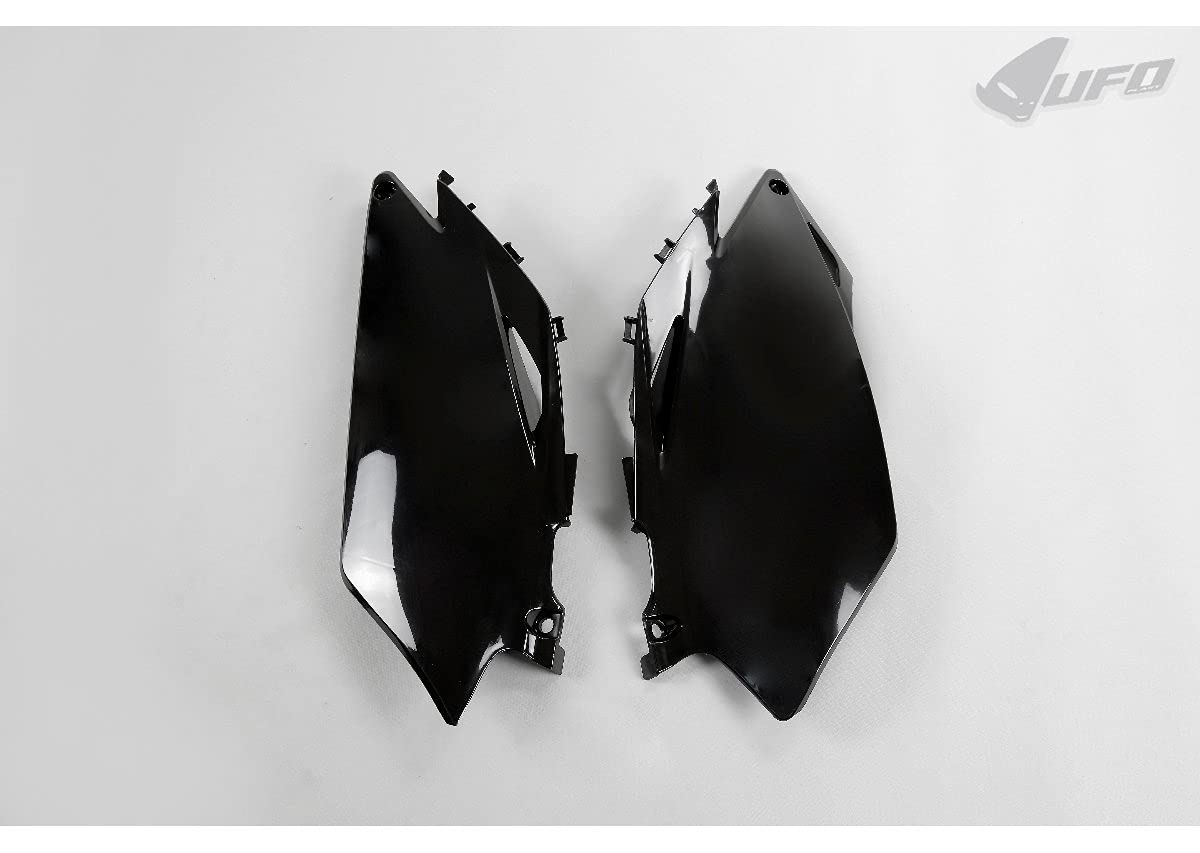 Ufo Plast Schwarz Seitenteile Honda Crf 450R 2009-2010