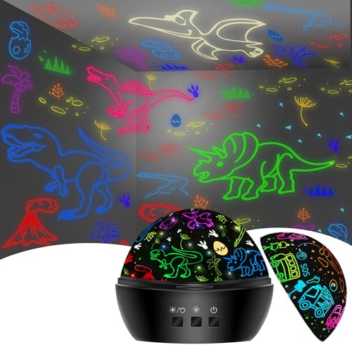 Dinosaur Toys for 3-8 Year Old Boys,Dino Projection Kids Toys