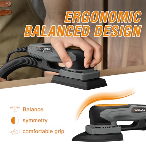 Onemana 2-in-1 Detail & Palm Sander