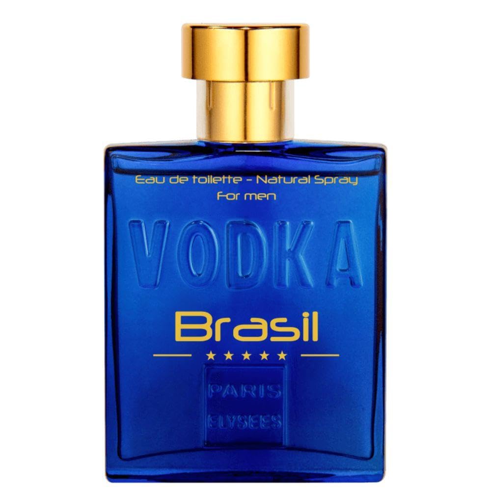 Paris Elysses Vodka Brasil - Azul,Branco | Amazon.com.br