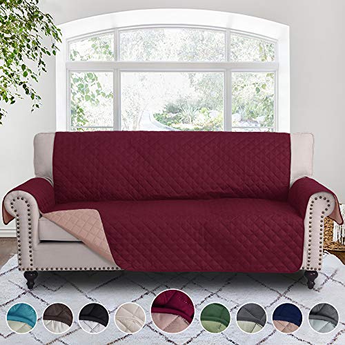 RHF Reversible Sofa Cover, Couch Covers for 3 Cushion Couch, Couch Covers