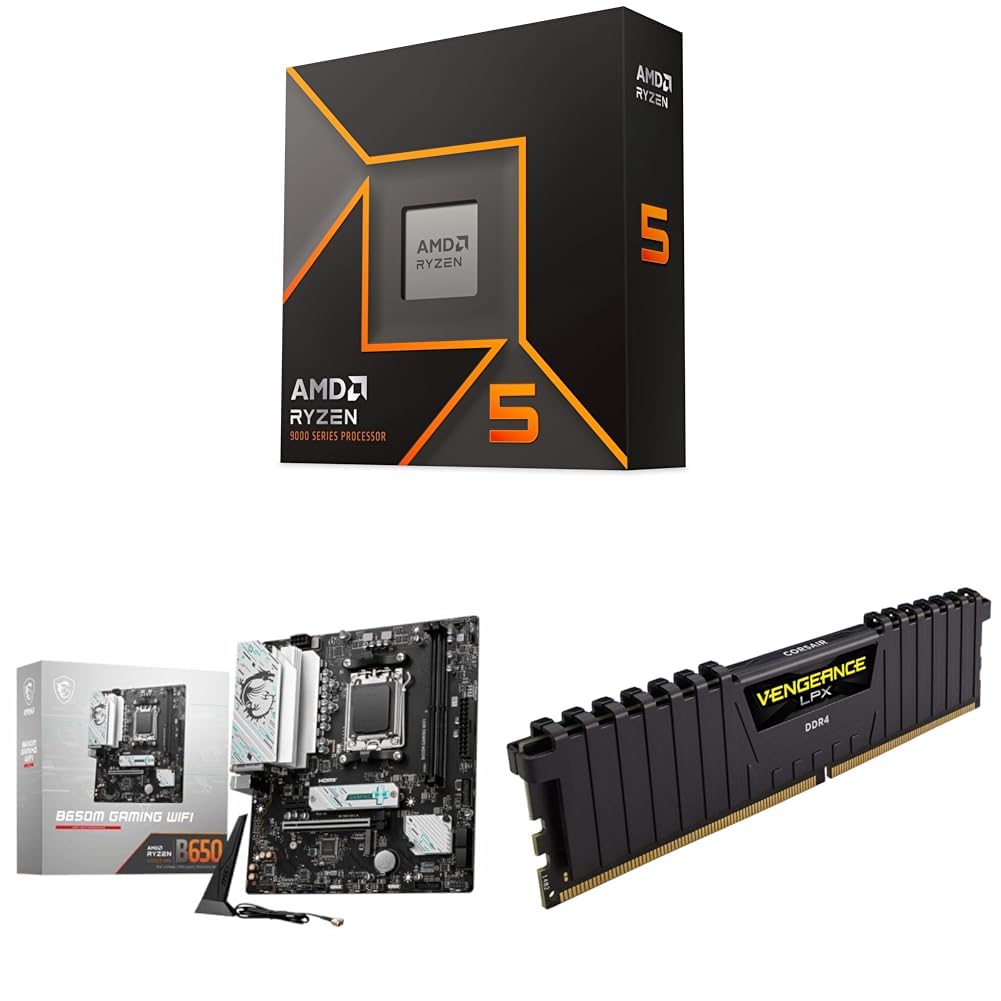 (セット)Ryzen 5 9600XとMSI B650m-a wifi Amazon.in: Buy Amd 9000 Series Ryzen 5+Msi B650 Motherboard+