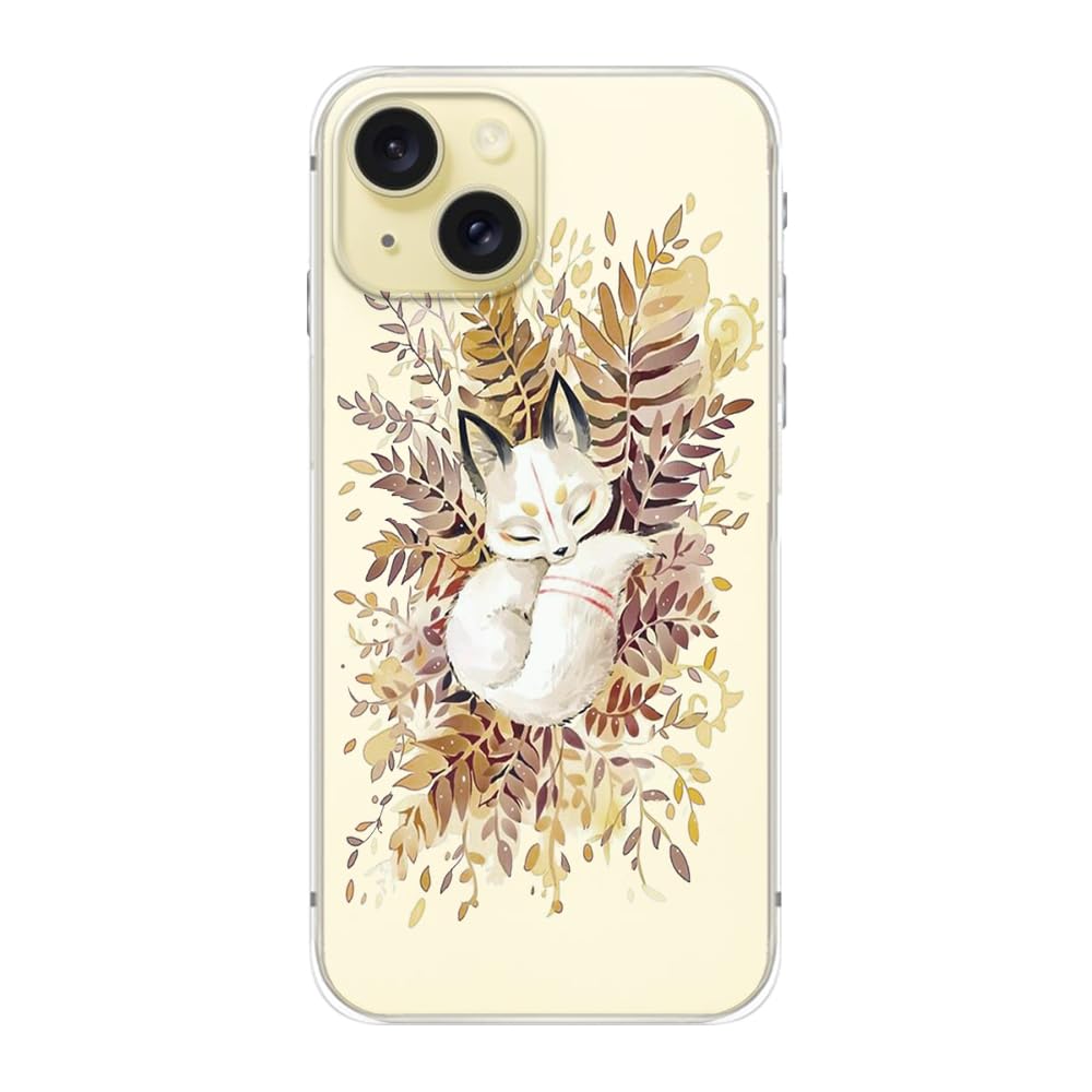 FancyCase IPhone 15 Hülle – Tropisches Zitronen-Muster, Transparente TPU Schutzhülle Mit Erhöhten Rändern