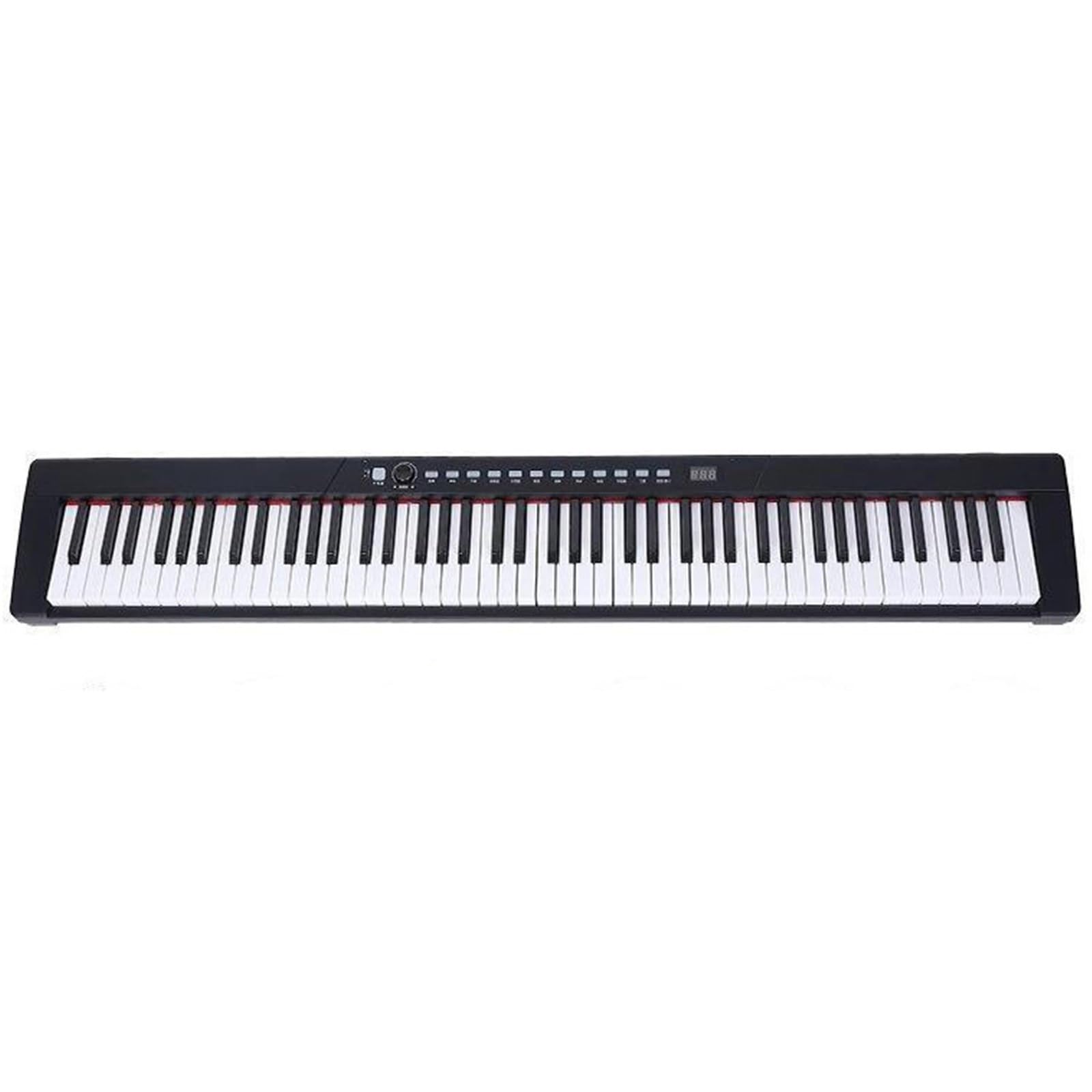 Profesjonalne Pianino Elektroniczne 61 Klawiszowe Pianino Elektroniczne Przenośna Klawiatura Muzyczna Z Redukcją Szumów I 88 Klawiszami(Type5)