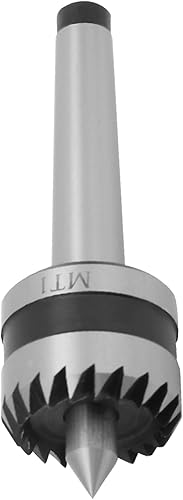 Miniatura 5 de Herramienta de torneado de torno de madera con rodamiento en vivo Centro de torneado de espolón de contrapunto para torno de metal de madera (MT1)