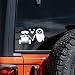 Love Wall-E Vinyl Decal Sticker | Cars Trucks Vans Walls Laptops Cups | White | 7 X 4.1 inches | KCD1298