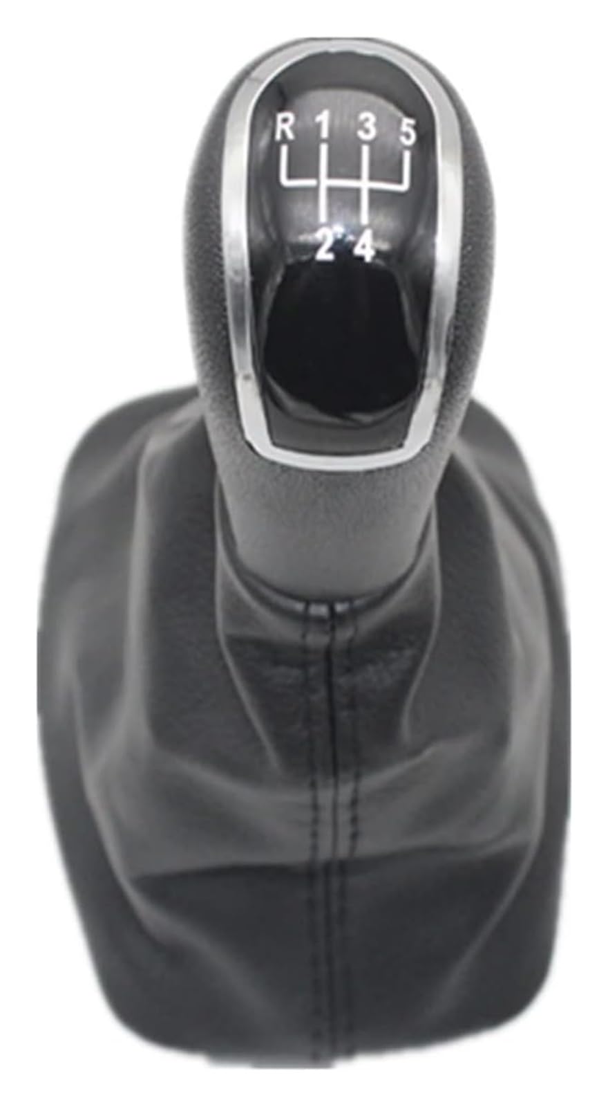 FNCVTM Car Gear Knob for Skoda for Fabia MK1 1999-2008 5 Speed Gear Stick Shift Knob Leather Boot