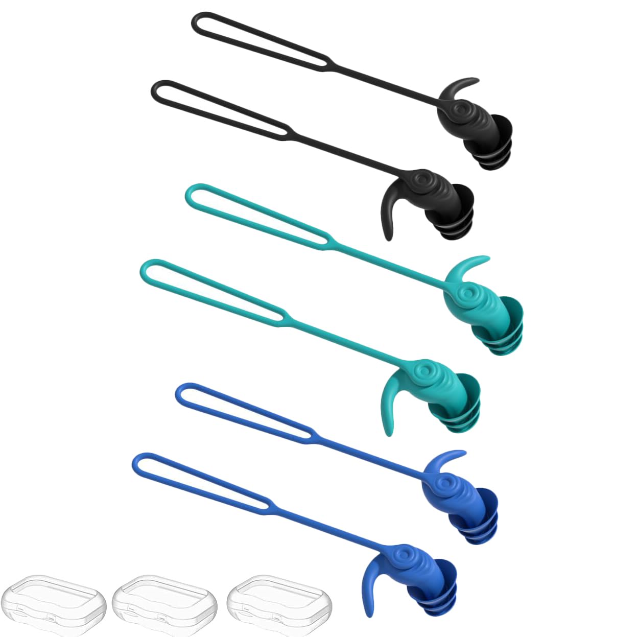 Mack's Silicone Earplugs - White - 6 Pair