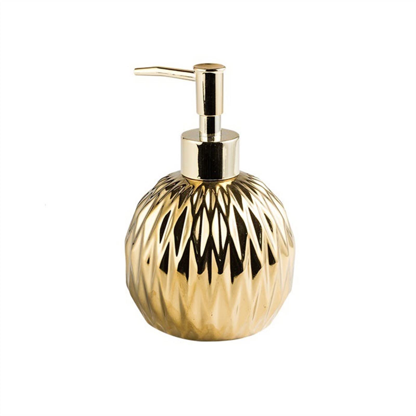 Dispenser per Doccia, Dispenser di Sapone di Alta qualità, flacone Multiuso in Ceramica da 400 ml con Due Scomparti, Adatto per Cucina, Bagno, Shampoo, Gel e lozione (Colore: B)