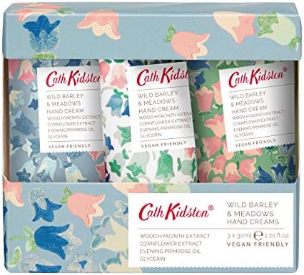 Cath Kidston Beauty Bluebells Hand Cream Trio Gift Set, 3 X 30Ml
