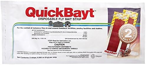 QuickBayt Disposable Fly Bait Strip (2 strips)