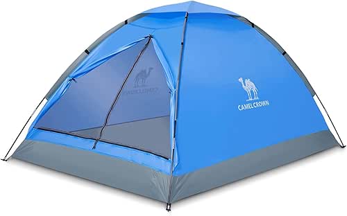 CAMEL CROWN Tents for Camping 2/3/4/5 Person Camping Dome Tent,