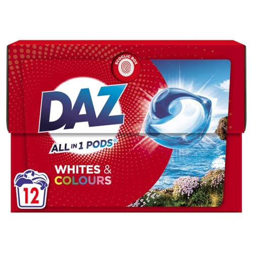 DAZ ALL in 1 PODS Washing Capsules 12 Washes