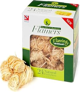 Flamers Grillanzünder Feueranzünder 24 natürlich