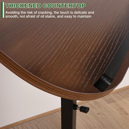 Table basse pivotante à 360° et réglable pour optimiser votre salon