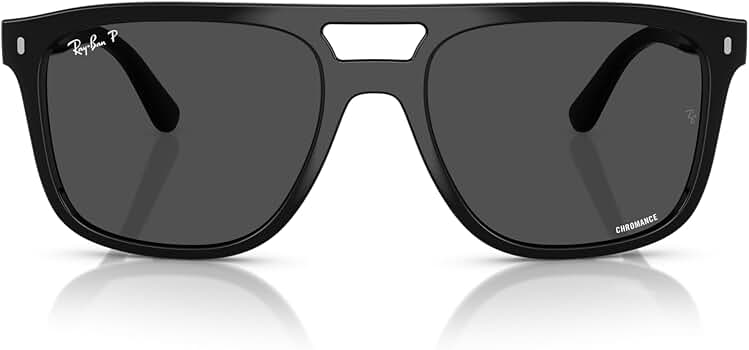 Amazon.com: Ray-Ban RB2213CH Sunglasses, Black/Polarized Dark Grey