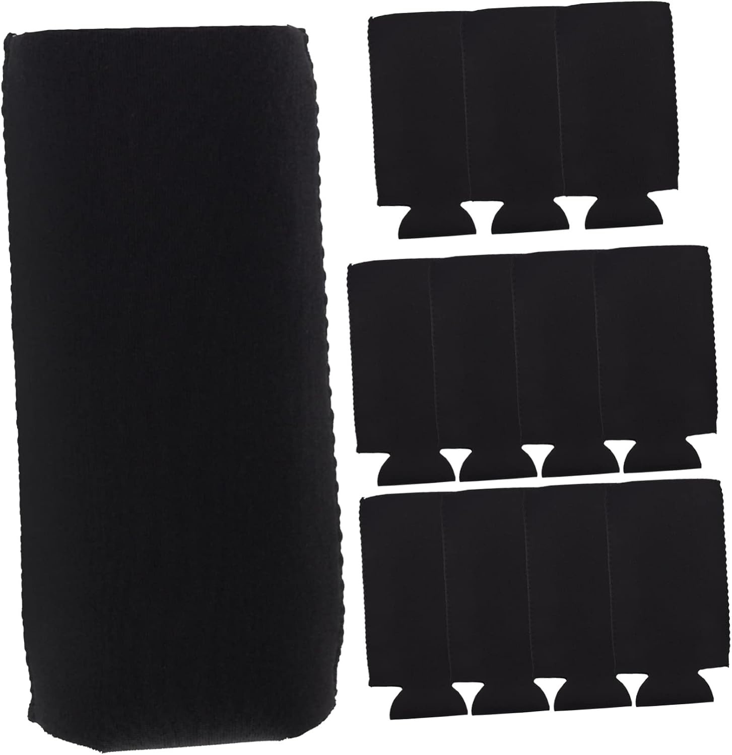 12pcs Neoprene Drink Can Sleeves Insulated Covers for Cold Beverages for Outdoor Activities Lightweight and Easy to Clean
