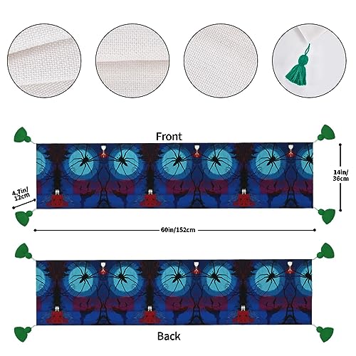 Chemin de table de Noël lavable pour protéger et décorer sans effort