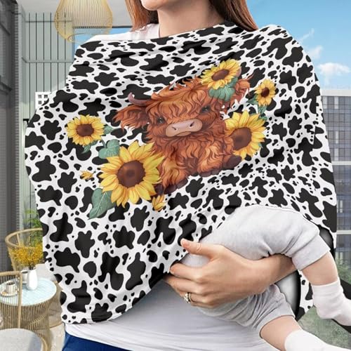 Écharpe d'allaitement multi-usage extensible pour intimité bébé - 2