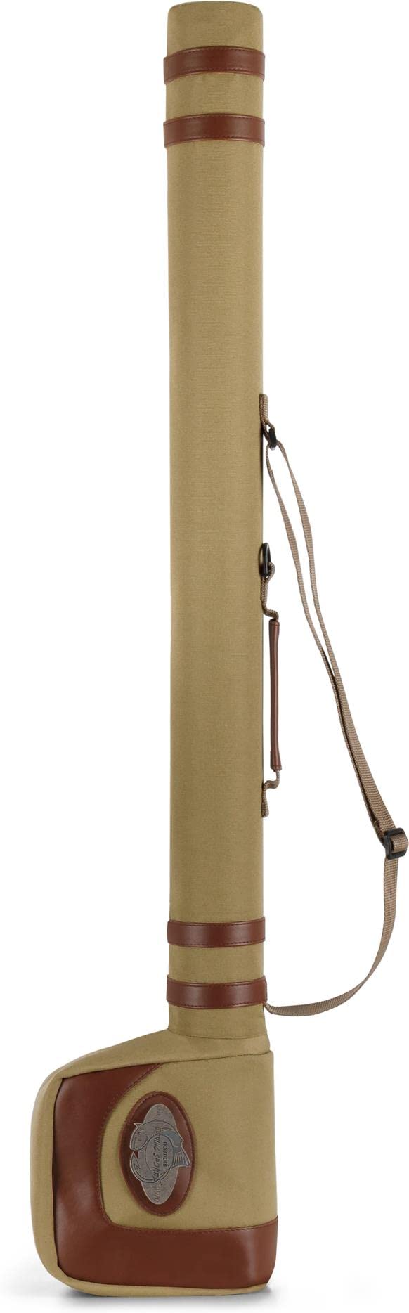 normani Fliegenruten Futterale Rutentasche Hardcase 105 cm für mehrteilige Reiseruten Angeltasche Transporttasche