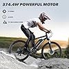 Activotion Electric Bike, BAFANG Motor, 21 Speed, 20 MPH, Built-in Suspension Fork, LED Display, Removeable Battery (26 Inch Tires) #2