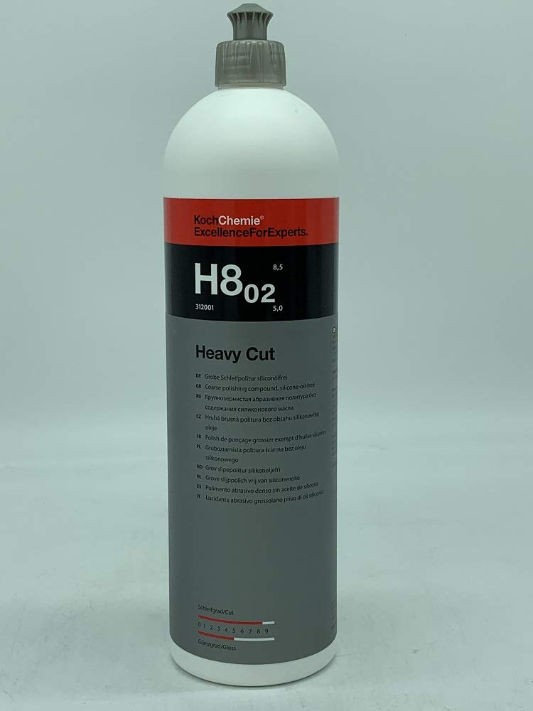 Koch Química Juego de abrillantador profesional 3 x 1l Heavy Cut + brillante + Acabado abrillantador