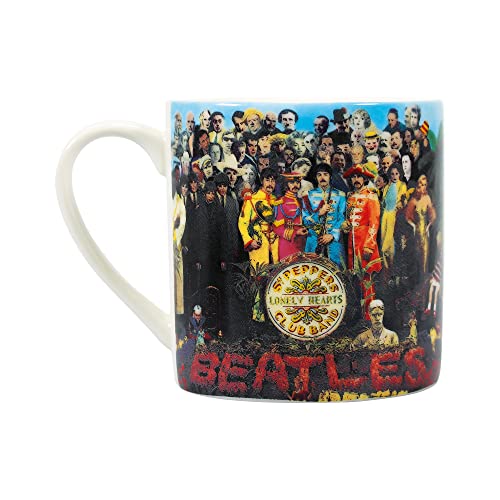 Half Moon Bay Tasse à café The Beatles SGT. Pepper | Tasse à thé et tasse pour papa | Cadeaux Beatles et The Beatles cadeaux pour homme | Tasses à thé Beatles | Tasse fantaisie | Cadeau d’anniversaire - Les Beatles, Paul McCartney, John Lennon, RIngo Starr, George Harrison Half Moon Bay Tasse à café The Beatles SGT. Pepper | Tasse à thé et tasse pour papa | Cadeaux Beatles et The Beatles cadeaux pour homme | Tasses à thé Beatles | Tasse fantaisie | Cadeau d'anniversaire – Image 3