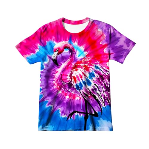 Image of Graphic Kids Tie Dye Shirt Size 4-10