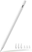 Caneta Stylus para iPad 2018-2026, lápis ativo de carga rápida 3X para iPad A16 10ª/9ª/8ª/7ª/6ª geração, iPad Air 11/13 M2/M3/5/4/3, Pro 11/12.9/13 M4, Mini 5/6/A17 Pro, com rejeição da palma e