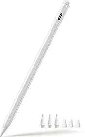 Caneta Stylus de carga rápida 3X para iPad, lápis ativo com rejeição da palma e sensibilidade de inclinação, compatível com iPad 10ª/9ª/8ª/7ª/6ª geração, Air 11/13 M2/M3/5/4/3, Pro 11/12.9/13 M4, Mini