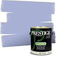 Vista 244 de Prestige Paints. - Base y pintura para exteriores en un solo galón, 1 galón. plano, comparable con Sherwin Williams Topsail.