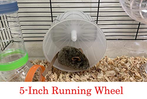 Acrylic Clear 2-Floors Hamster Home Habitat Rodent Gerbil Mouse Mice Rats Small Animal Critter Cage #TOP2