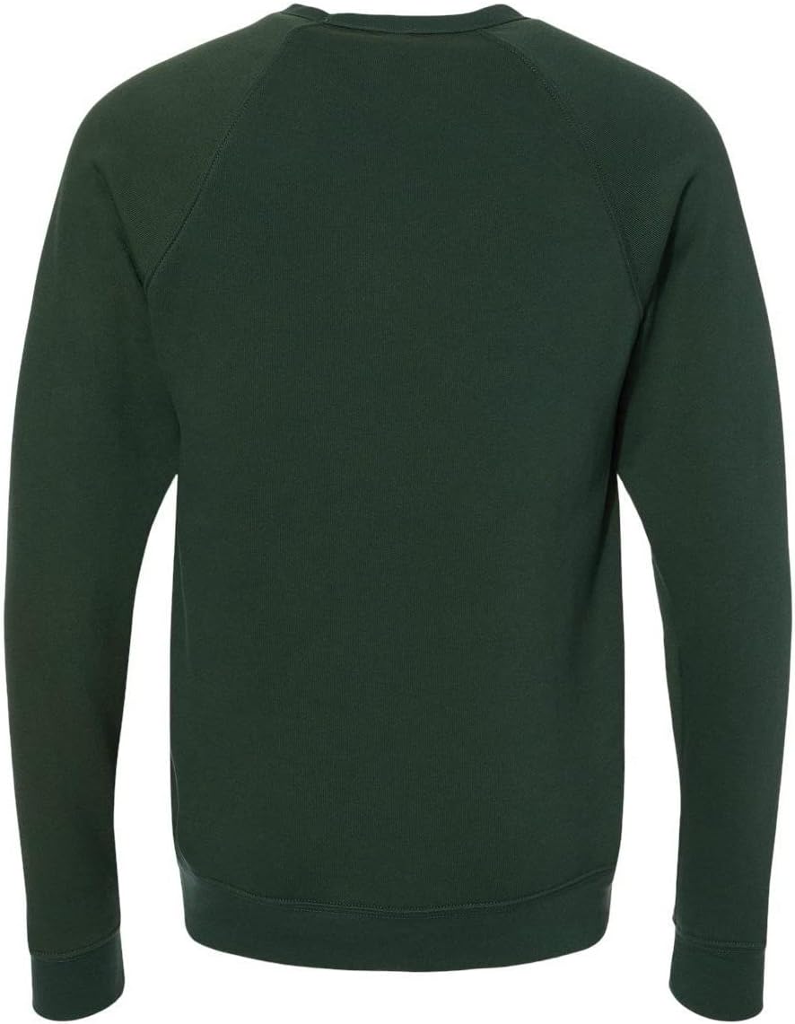 Bella + Canvas Unisex Sponge Fleece Crewneck Sweatshirt M FOREST - Image 2