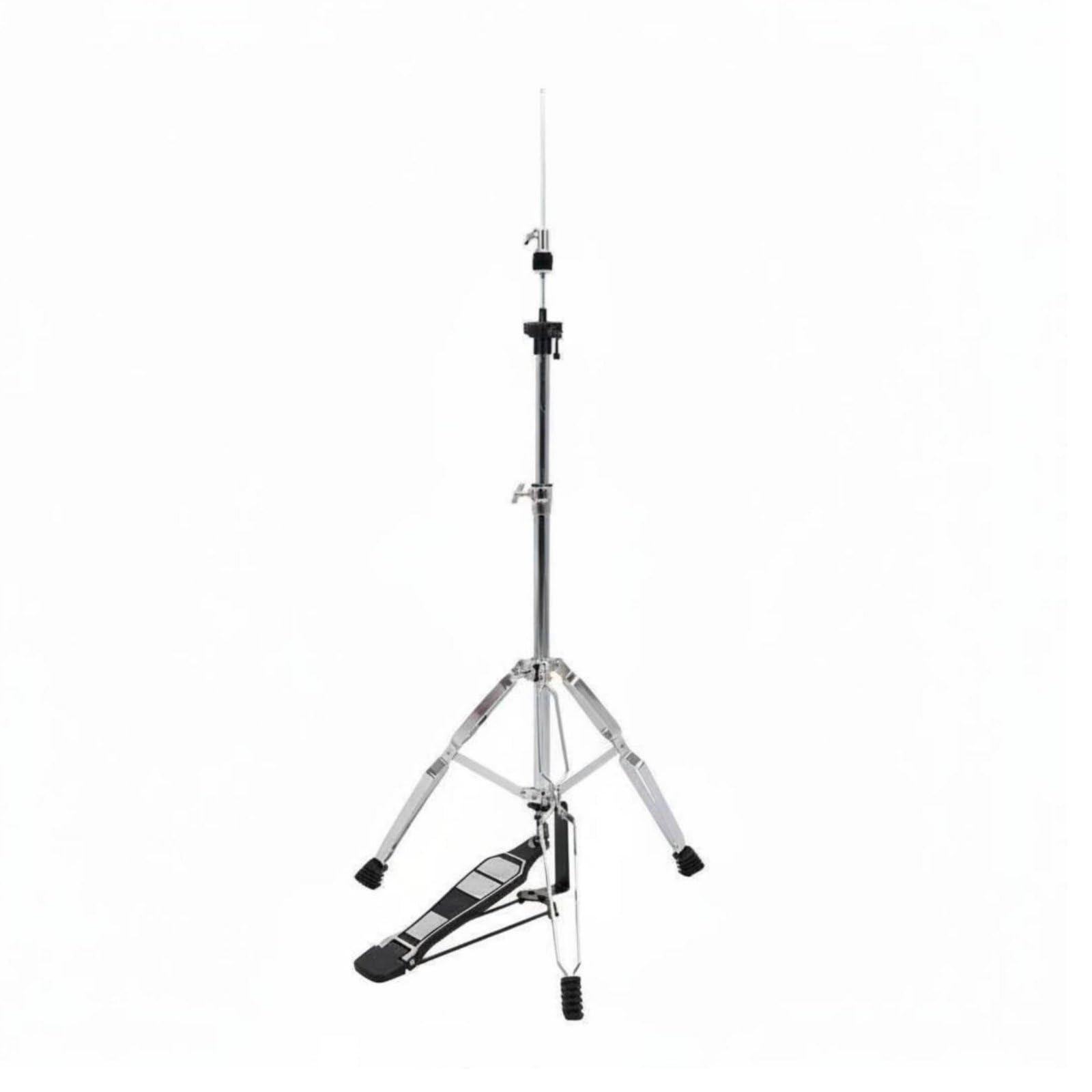 predolo Asta cymbalHat Altezza Regolabile Meccanica cymbalHat a Pedale Robusto e Durevole Supporto Charleston per Batteristi, Principianti, Palco, Sala Prove, 22MM Doppio PEZZO
