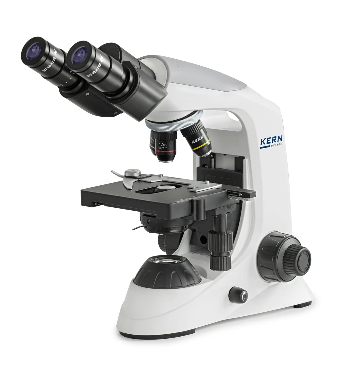 KERN OBE 132 Microscopio Compound Achromat binoculare 4/10/40/100: Hwf10X18: 3W LED