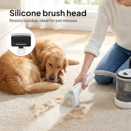 Ersatz Standardbürste passend für Livatro polsterreiniger gerät LVCUCM002 – Aufsatz für Stoff- & Polsterreinigung