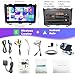 4G+64G Android 12 Car Radio for Honda CRV 2007-2011, 9'' Head Unit Stereo with WiFi/5G, Wireless CarPlay+Android Auto, GPS Navigation, Bluetooth5.2, 1080P Rear Camera, Touch Screen, SWC, FM Radio