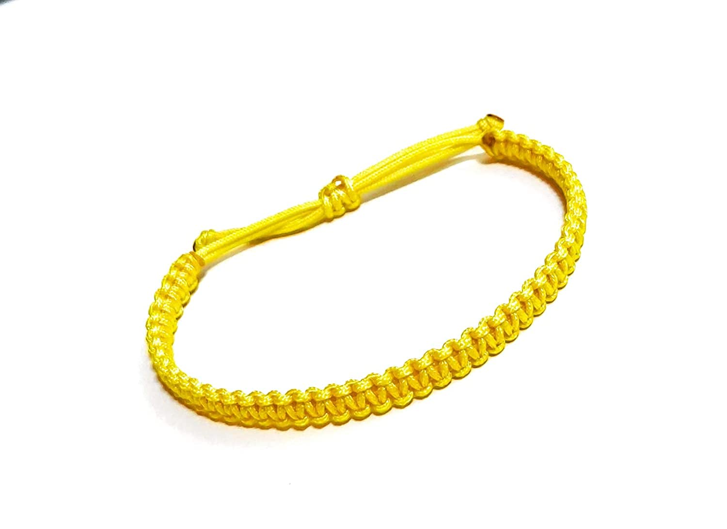 DIICHKAU BRACELET HANDMADE PARACORD BRACELET (UNISEX) IN YELLOW COLOUR, (HANDMADE BRACELET) (B099Q3QB6Y) Amazon Price History, Amazon Price Tracker