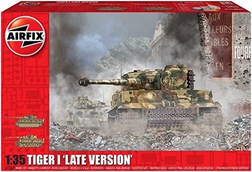Tiger-1 Late Version Airfix créez votre diorama de la Seconde Guerre mondiale à la maison