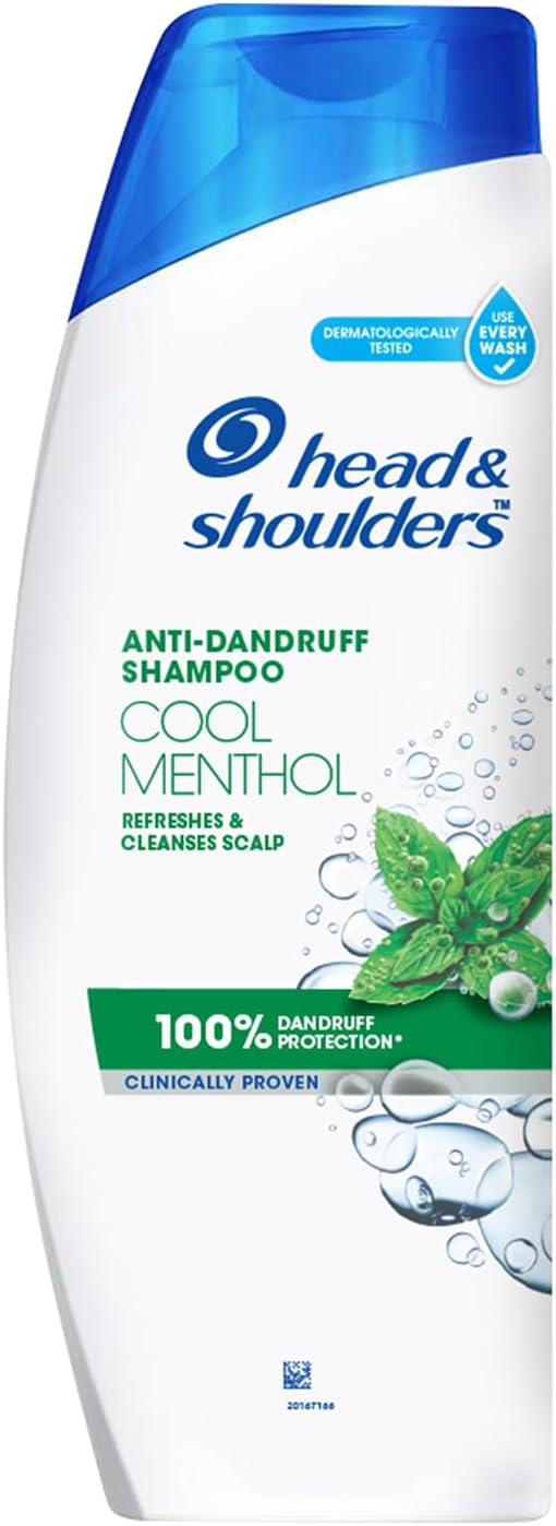 Anti Dandruff Shampoo, Cool Menthol , 180 ML