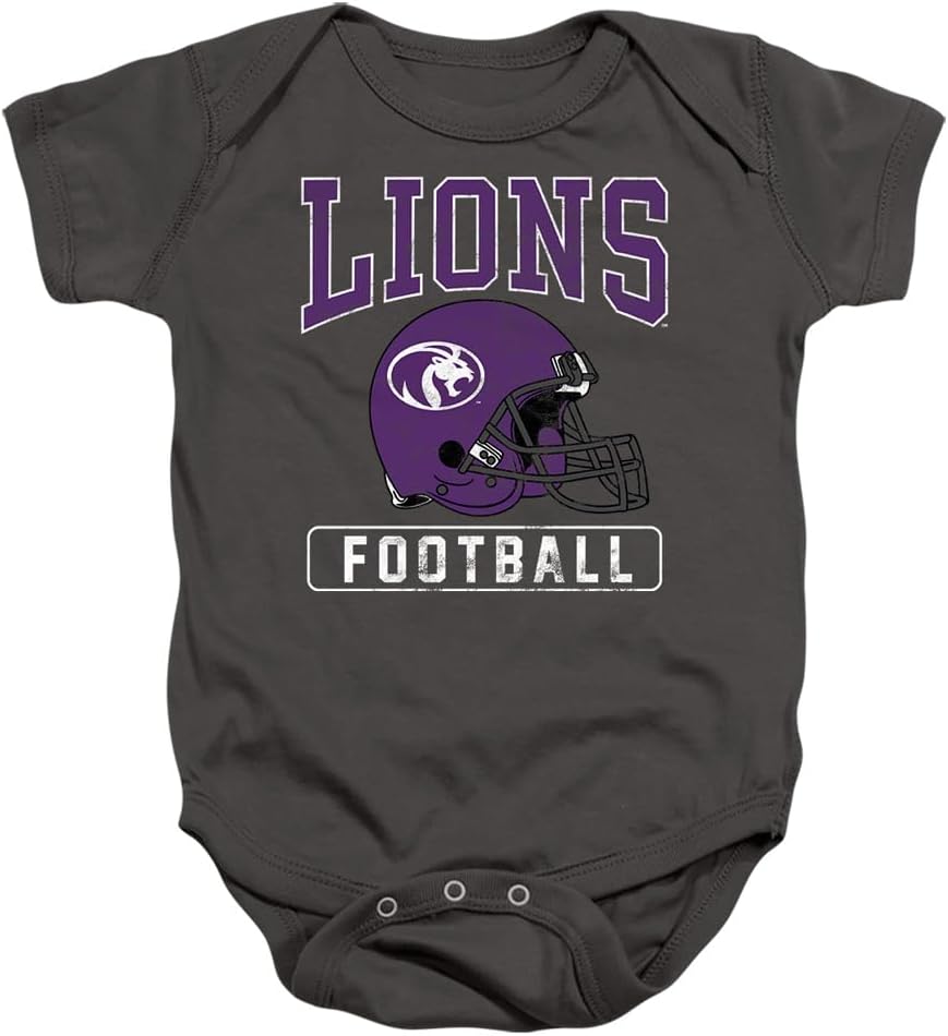 University of North Alabama Official Football Helmet Unisex Infant Snap Suit for Baby