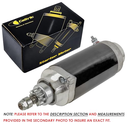 Caltric Starter Compatible with Mercury Outboard 50 60 70 75 80 90 Hp 1980 1981 1982 1983 1984-1999 miniatura 3