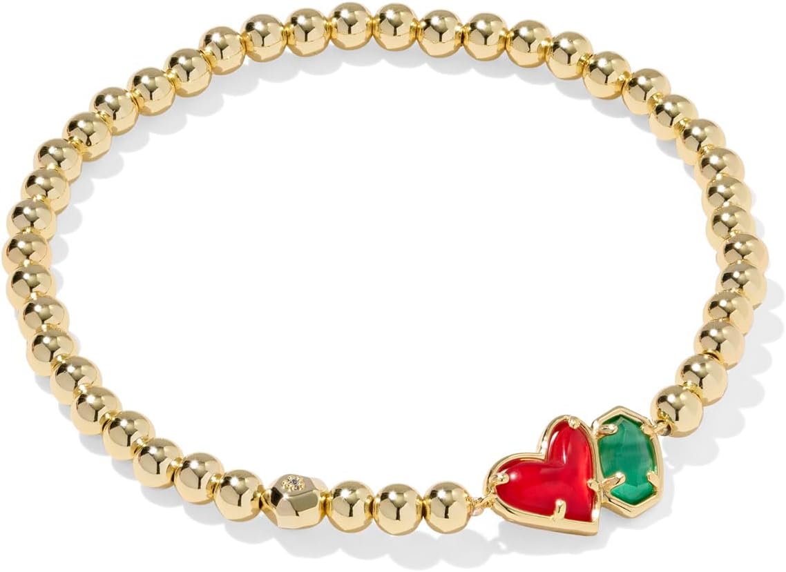 Kendra Scott Ari Heart Emilie Stretch Bracelet, Fashion Jewelry for Women