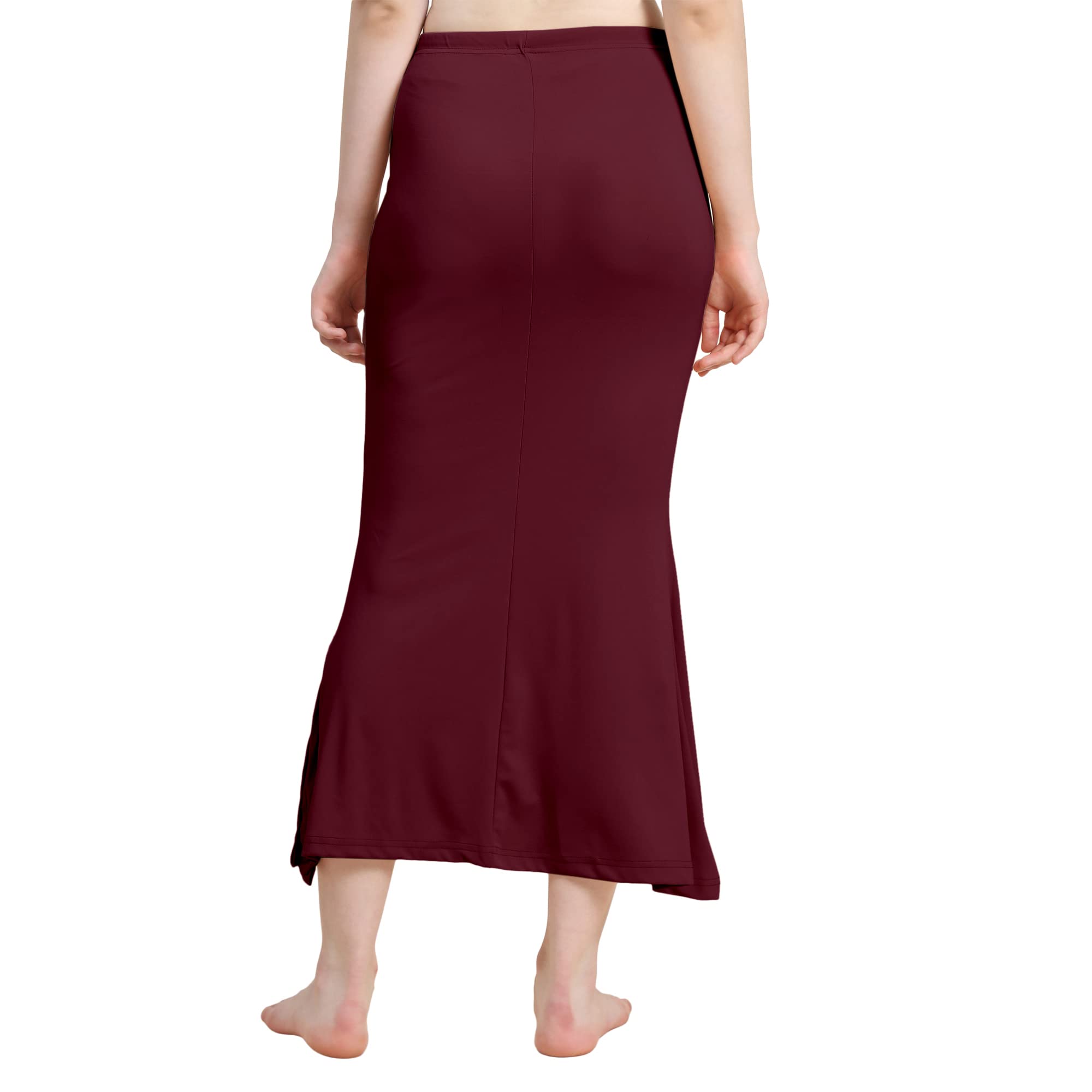 Jaanvi fashion Lycra-Saree Shapewear Petticoat für Damen, Baumwollmischung, Petticoat, Röcke für Damen, figurformendes Kleid für Saree