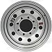 Southwest Wheel 16" x 6" Silver Modular Trailer Wheel (8-6.5 Bolt Circle) with Center Cap and Valve Stem