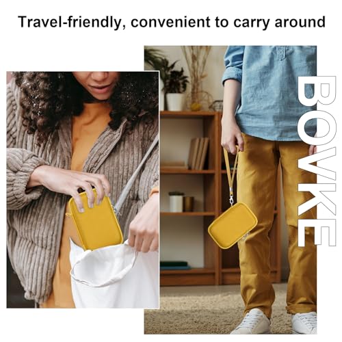 Housse JBL Go 4 pochette enceinte Bluetooth jaune transport rigide