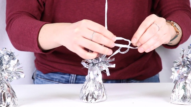 12Pcs Rose Gold Balloon Weights - 5oz Heavy Solid Balloon Holders For Party Decor