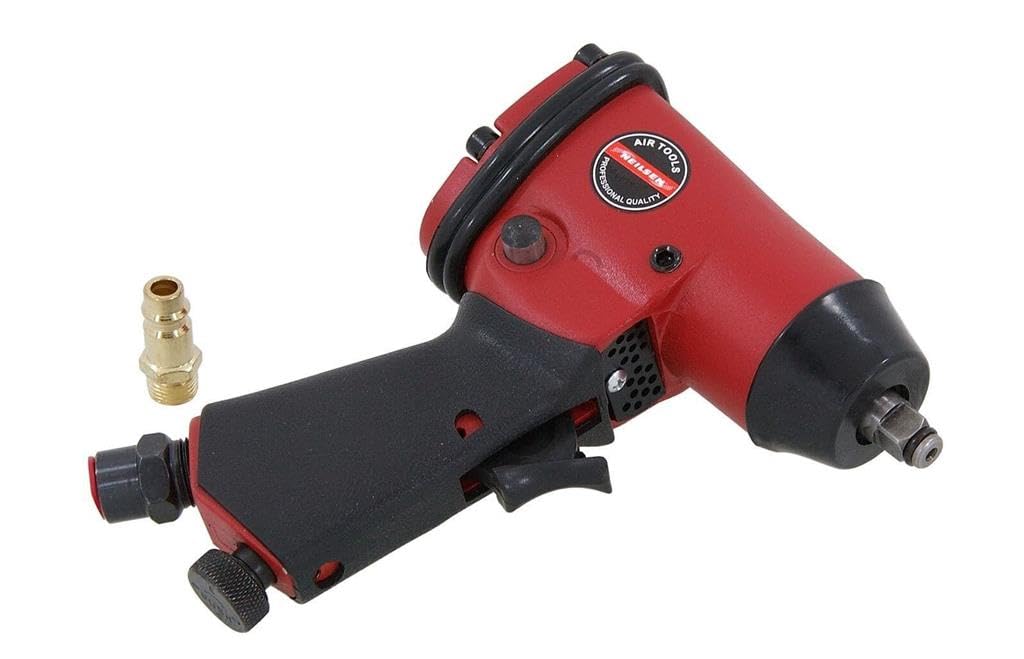 Neilsen Red 3/8" Drive Air Impact Wrench